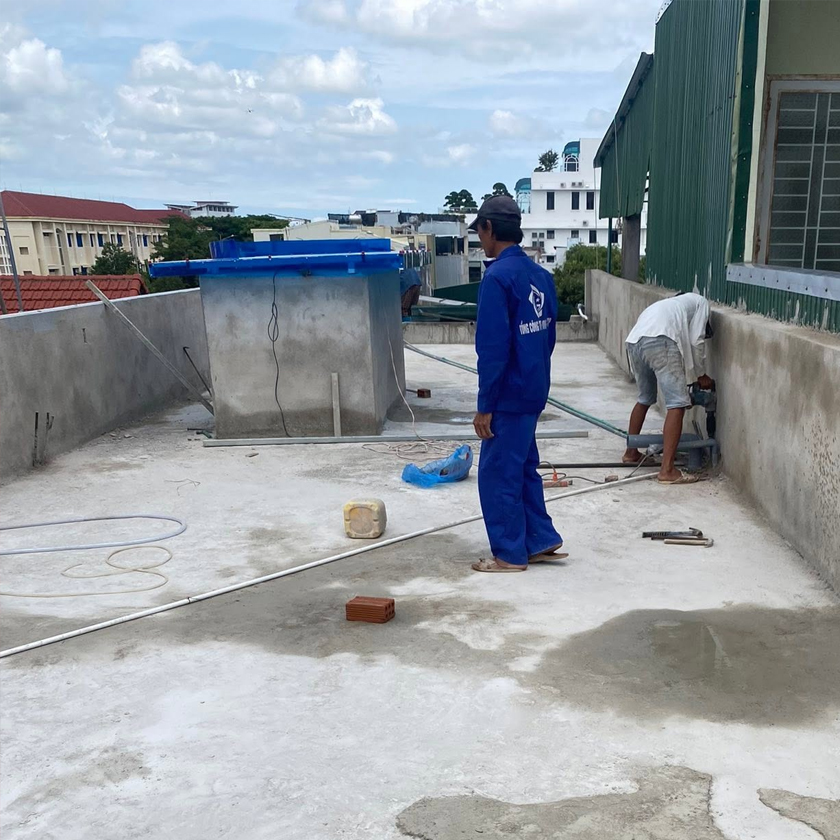 Chống thấm sân thượng Quảng Ngãi