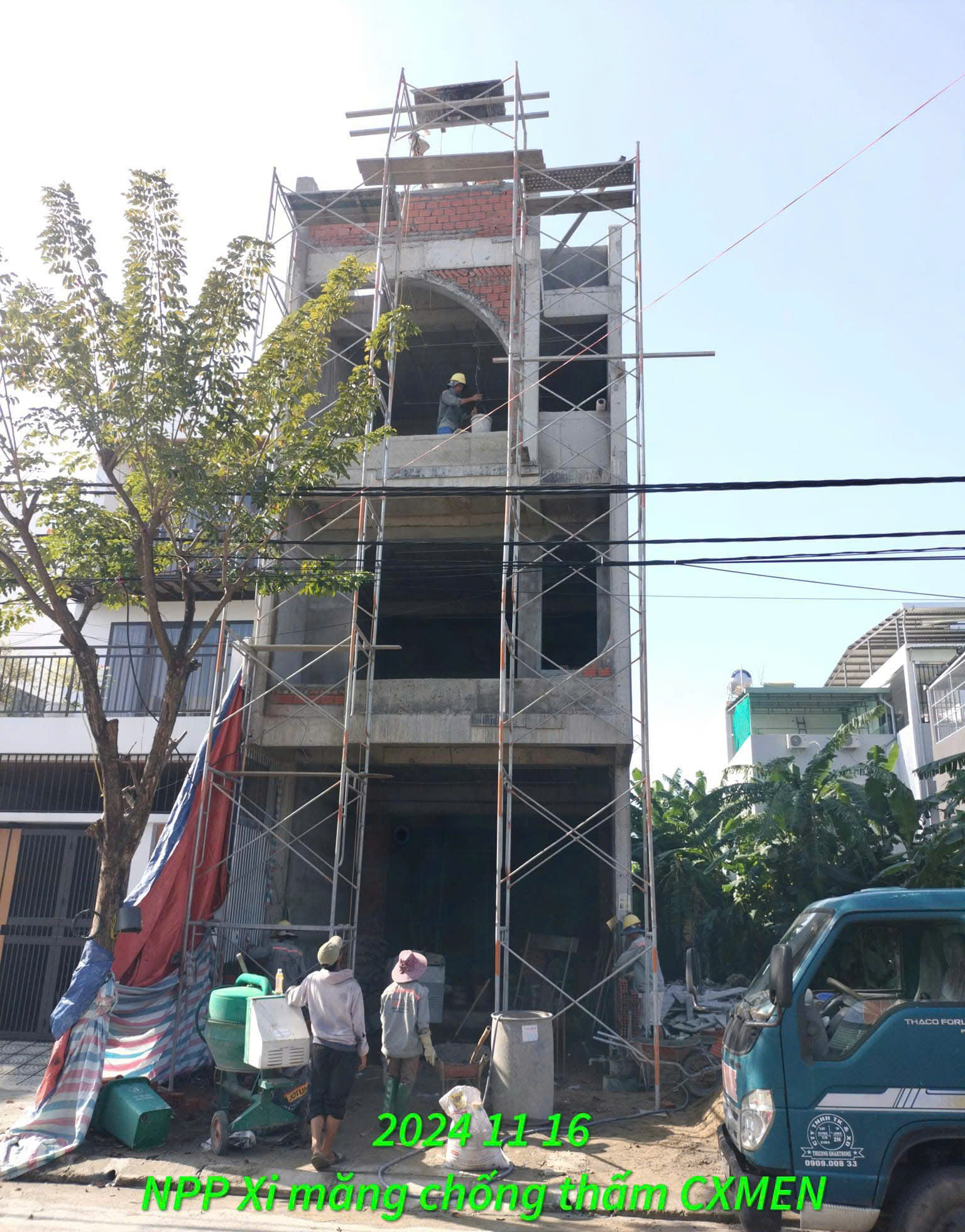 Công trình xử lý chống thấm của Hưng Việt tại Quảng Ngãi